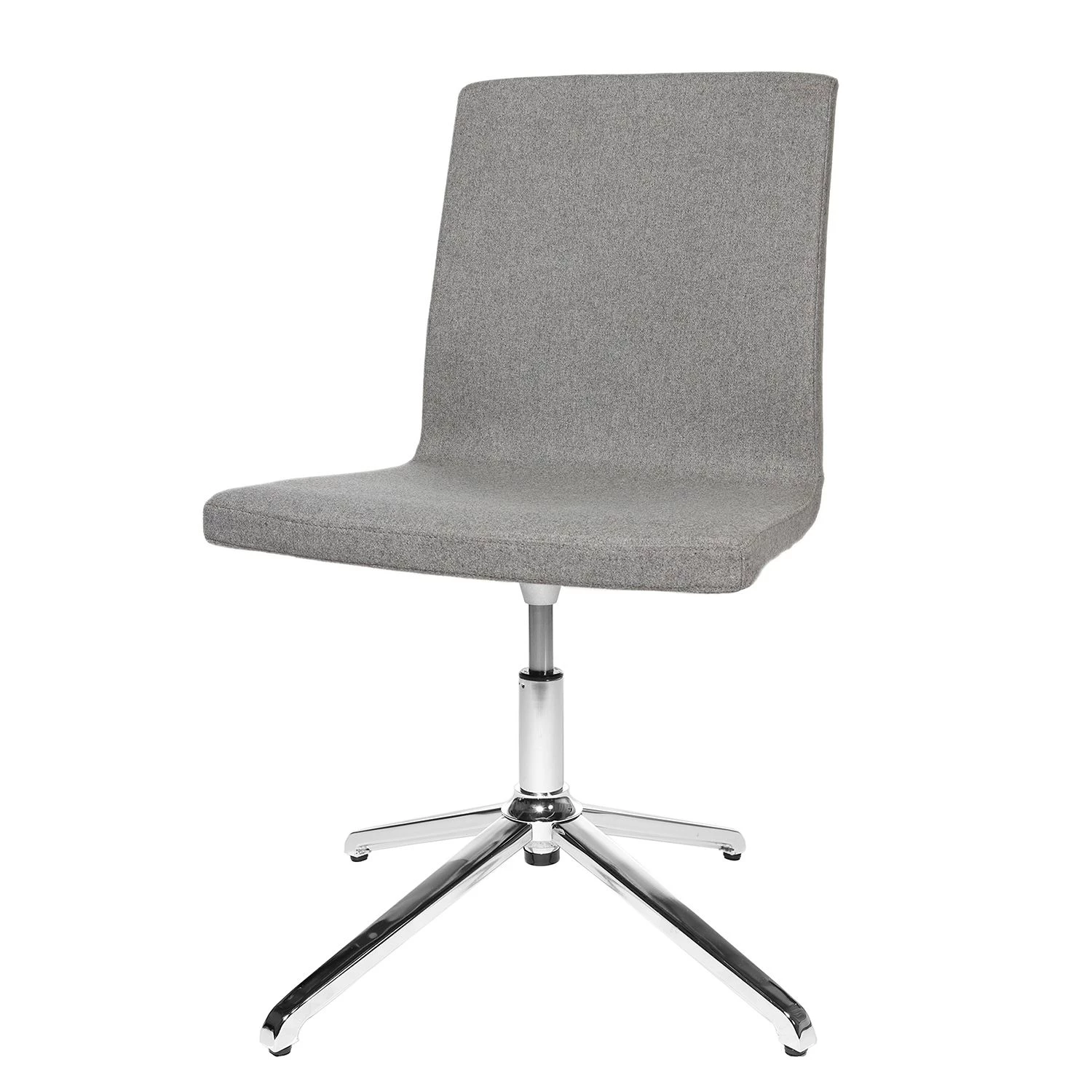 Topstar Chaise de bureau Cube I - Tissu / Acier - Chrome - Gris clair 3 Topstar Chaise de bureau Cube I - Tissu / Acier - Chrome - Gris clair