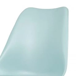 Tenzo Chaises Gina VIII (lot de 2) - Matière plastique / Métal - Bleu pastel / Chrome -Chaises Soldes 2022 1000175512 190614 06463700030 GALLERYIMAGES P000000001000175512
