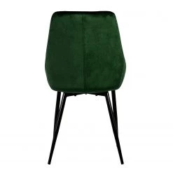 Tenzo Chaises capitonnées Lex (lot de 2) - Velours / Fer - Noir - Vert 10 Tenzo Chaises capitonnées Lex (lot de 2) - Velours / Fer - Noir - Vert -Chaises Soldes 2022 1000175521 190614 06464000065 GALLERYIMAGES P000000001000175521