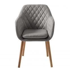 Mørteens Chaise à accoudoirs Amalis - Tissu / Chêne massif - Gris / Chêne 17 Mørteens Chaise à accoudoirs Amalis - Tissu / Chêne massif - Gris / Chêne -Chaises Soldes 2022 1000176578 191017 10280400009 DETAILS P000000001000176578