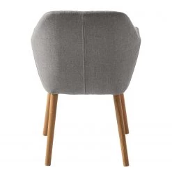 Mørteens Chaise à accoudoirs Amalis - Tissu / Chêne massif - Gris / Chêne 19 Mørteens Chaise à accoudoirs Amalis - Tissu / Chêne massif - Gris / Chêne -Chaises Soldes 2022 1000176578 191017 10280500011 DETAILS P000000001000176578