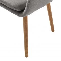 Mørteens Chaise à accoudoirs Amalis - Tissu / Chêne massif - Gris / Chêne 24 Mørteens Chaise à accoudoirs Amalis - Tissu / Chêne massif - Gris / Chêne -Chaises Soldes 2022 1000176578 191017 10280500012 DETAILS P000000001000176578