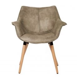 Ars manufacti Chaise à accoudoirs Kantii I - Microfibre / Chêne massif - Gris silex vintage - 1 chaise 14 Ars manufacti Chaise à accoudoirs Kantii I - Microfibre / Chêne massif - Gris silex vintage - 1 chaise -Chaises Soldes 2022 1000176705 200302 11493800005 DETAILS P000000001000176705