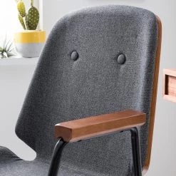 Studio Copenhagen Chaise de bureau pivotante Ganalu I - Tissu / acier -Chaises Soldes 2022 1000176722 190614 12071800119 GALLERYIMAGES P000000001000176722