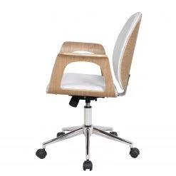 Mørteens Chaise de bureau pivotante Kinnula - Imitation cuir - Frêne / Blanc 15 Mørteens Chaise de bureau pivotante Kinnula - Imitation cuir - Frêne / Blanc -Chaises Soldes 2022 1000176724 190614 12072000132 GALLERYIMAGES P000000001000176724