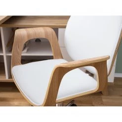 Mørteens Chaise de bureau pivotante Kinnula - Imitation cuir - Frêne / Blanc 17 Mørteens Chaise de bureau pivotante Kinnula - Imitation cuir - Frêne / Blanc -Chaises Soldes 2022 1000176724 200422 15414400004 DETAILS P000000001000176724