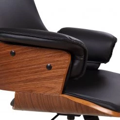 Studio Copenhagen Fauteuil de direction Zevia - Noir / Noyer -Chaises Soldes 2022 1000176736 190614 12073200215 GALLERYIMAGES P000000001000176736