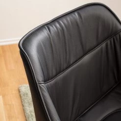 Studio Copenhagen Chaise de salle à manger Balimo - Cuir véritable / Métal - Noir -Chaises Soldes 2022 1000176738 200615 06104600005 DETAILS P000000001000176738