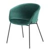 Norrwood Chaises à accoudoirs Baxa II - Velours / Acier - Noir - Vert 2 Norrwood Chaises à accoudoirs Baxa II - Velours / Acier - Noir - Vert -Chaises Soldes 2022 1000176895 190614 06442100037 IMAGE P000000001000176895
