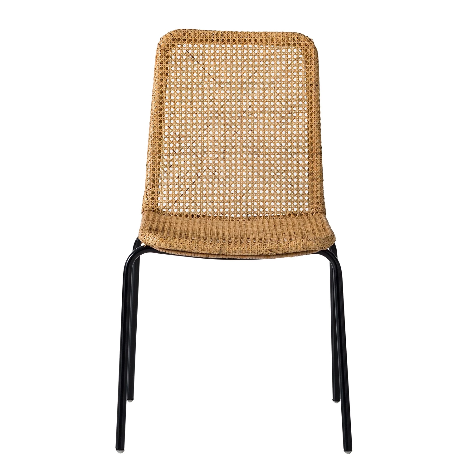 Ars manufacti Chaise Vina II - Rotin / Métal - Rotin / Noir 5 Ars manufacti Chaise Vina II - Rotin / Métal - Rotin / Noir – Image 3