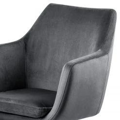 Mørteens Chaise pivotante Nicholas III - Velours/ Métal - Gris foncé -Chaises Soldes 2022 1000179335 190628 16233000016 GALLERYIMAGES P000000001000179335