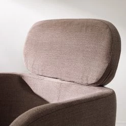 Mørteens Chaises à accoudoirs Menly - Tissu / Métal - Noir - Rose vieilli -Chaises Soldes 2022 1000179459 200122 12294700009 DETAILS P000000001000179459