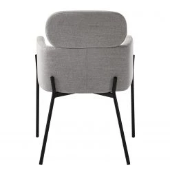 Mørteens Chaises à accoudoirs Menly - Tissu / Métal - Noir - Gris 23 Mørteens Chaises à accoudoirs Menly - Tissu / Métal - Noir - Gris -Chaises Soldes 2022 1000179460 200121 14403200025 DETAILS P000000001000179460