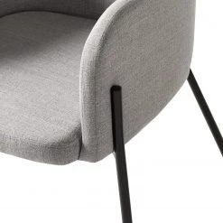 Mørteens Chaises à accoudoirs Menly - Tissu / Métal - Noir - Gris 24 Mørteens Chaises à accoudoirs Menly - Tissu / Métal - Noir - Gris -Chaises Soldes 2022 1000179460 200121 14403200026 DETAILS P000000001000179460