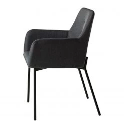 Mørteens Chaises à accoudoirs Mehle - Tissu / Métal - Noir - Anthracite 20 Mørteens Chaises à accoudoirs Mehle - Tissu / Métal - Noir - Anthracite -Chaises Soldes 2022 1000179467 200131 13342900043 DETAILS P000000001000179467