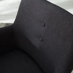 Mørteens Chaises à accoudoirs Mehle - Tissu / Métal - Noir - Anthracite 25 Mørteens Chaises à accoudoirs Mehle - Tissu / Métal - Noir - Anthracite -Chaises Soldes 2022 1000179467 200310 11380500041 DETAILS P000000001000179467