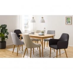 Mørteens Chaises Brea (lot de 2) - Tissu / Frêne massif - Frêne - Gris clair 17 Mørteens Chaises Brea (lot de 2) - Tissu / Frêne massif - Frêne - Gris clair -Chaises Soldes 2022 1000183821 200207 09355200008 MOOD DETAILS P000000001000183821 mood