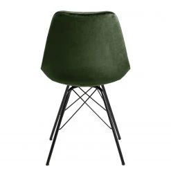 Fredriks Chaises Bonito (lot de 2) - Velours / Fer - Noir - Vert olive -Chaises Soldes 2022 1000184100 190812 13044000090 DETAILS P000000001000184100