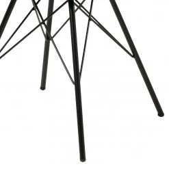 Fredriks Chaises Bonito (lot de 2) - Velours / Fer - Noir - Vert olive -Chaises Soldes 2022 1000184100 190812 13044000094 DETAILS P000000001000184100