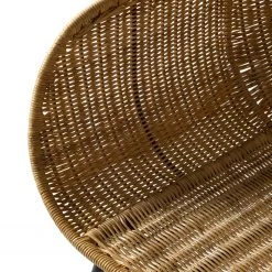 Ars manufacti Chaises à accoudoirs Vuna - Rotin / Métal - Rotin naturel / Noir -Chaises Soldes 2022 1000184178 200317 14455900033 DETAILS P000000001000184178