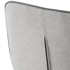 Fredriks Chaise de bureau pivotante Skabu - Tissu / Métal - Chrome - Gris -Chaises Soldes 2022 1000184188 200207 09400300006 DETAILS P000000001000184188