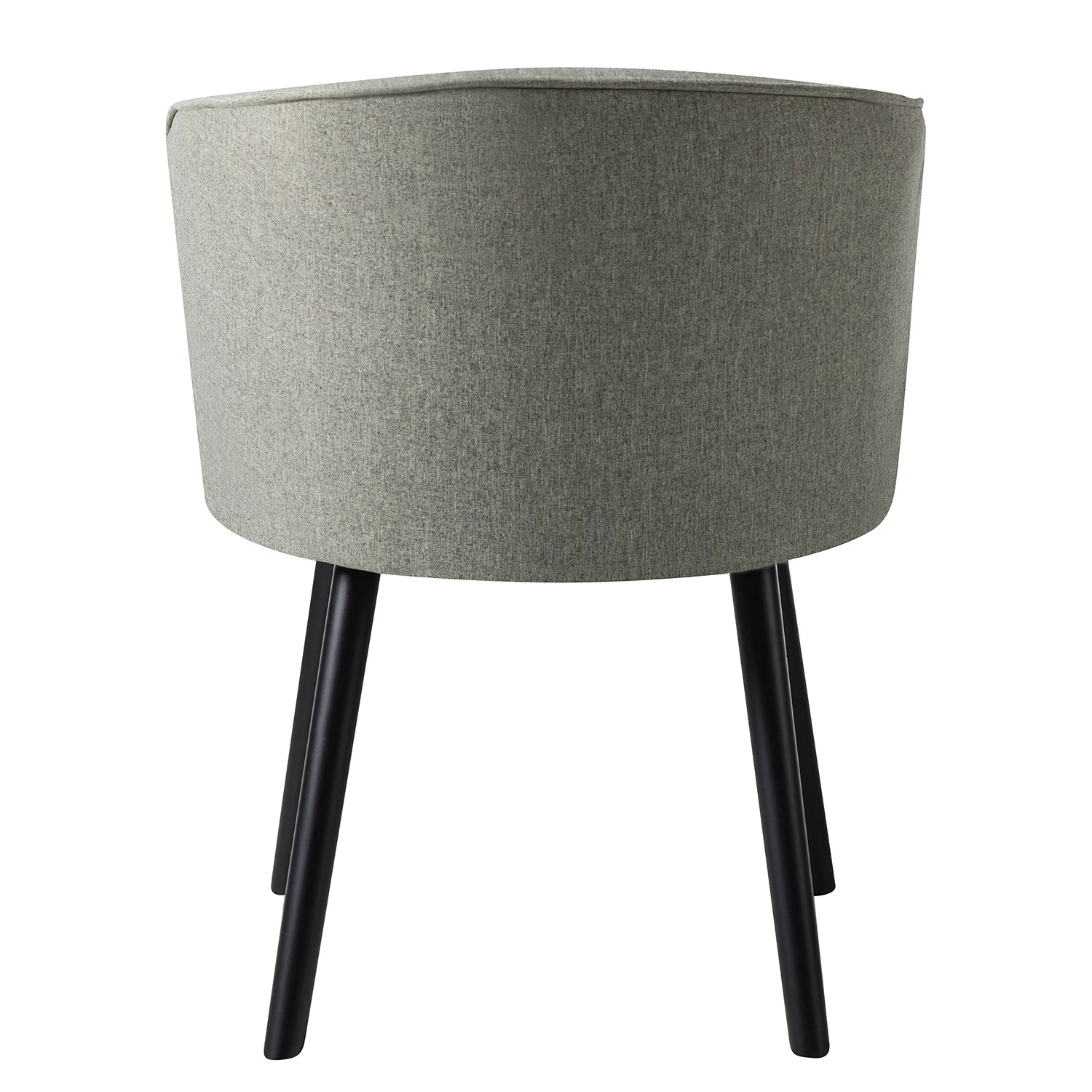 Mørteens Chaise capitonnée Sollia - Tissu / Hêtre massif - Noir - Gris 7 Mørteens Chaise capitonnée Sollia - Tissu / Hêtre massif - Noir - Gris – Image 5