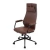Ars manufacti Chaise de bureau Byram - Microfibre / Métal - Marron vintage / Noir mat 2 Ars manufacti Chaise de bureau Byram - Microfibre / Métal - Marron vintage / Noir mat -Chaises Soldes 2022 1000201105 200206 10591300009 IMAGE P000000001000201105