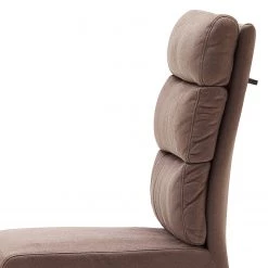 Fredriks Chaises cantilever Redan (lot de 2) - Microfibre / Acier - Marron vintage - Noir -Chaises Soldes 2022 1000201146 200317 18343600028 DETAILS P000000001000201146