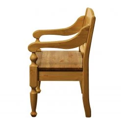 Maison Belfort Chaise à accoudoirs Villefort - Pin massif - Epicéa lessivé -Chaises Soldes 2022 1000201392 211122 08325803152 DETAILS P000000001000201392