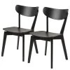 Mørteens Chaises Rigby (lot de 2) - Noir -Chaises Soldes 2022 1000202053 200212 11145700117 IMAGE P000000001000202053
