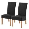 Ars Natura Chaises Karlsborg I (lot de 2) - Noir - Hêtre clair -Chaises Soldes 2022 1000207568 200318 13322900003 IMAGE P000000001000207568