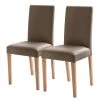 Ars Natura Chaises Flen (lot de 2) - Cappuccino - Hêtre clair -Chaises Soldes 2022 1000207581 200318 13323300011 IMAGE P000000001000207581
