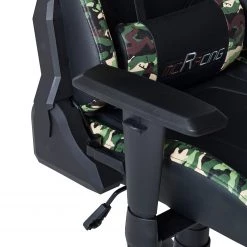 Furnitive Chaise gamer mcRacing N51 - Imitation cuir / Matière plastique - Noir / Camouflage -Chaises Soldes 2022 1000207826 201009 06321500044 DETAILS P000000001000207826
