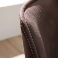 Ars manufacti Chaise de bureau Nurmes - Microfibre / Matière plastique - Marron vintage / Noir -Chaises Soldes 2022 1000210875 210125 15204700005 DETAILS P000000001000210875