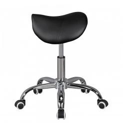 Furnitive Tabouret de bureau Cloquet - Imitation cuir / Métal - Chrome - Noir 11 Furnitive Tabouret de bureau Cloquet - Imitation cuir / Métal - Chrome - Noir -Chaises Soldes 2022 1000211720 200506 12473000063 DETAILS P000000001000211720