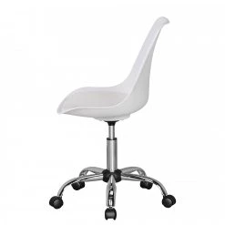 Furnitive Chaise pivotante Kahoka - Imitation cuir / Métal - Chrome - Blanc 9 Furnitive Chaise pivotante Kahoka - Imitation cuir / Métal - Chrome - Blanc -Chaises Soldes 2022 1000211737 200506 12473400170 DETAILS P000000001000211737