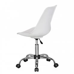 Furnitive Chaise pivotante Kahoka - Imitation cuir / Métal - Chrome - Blanc 10 Furnitive Chaise pivotante Kahoka - Imitation cuir / Métal - Chrome - Blanc -Chaises Soldes 2022 1000211737 200506 12473400171 DETAILS P000000001000211737