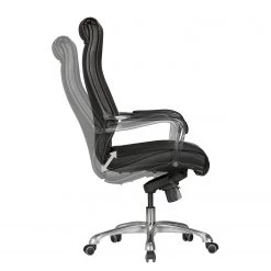 Furnitive Fauteuil de bureau Caracol - Imitation cuir / Aluminium - Noir 15 Furnitive Fauteuil de bureau Caracol - Imitation cuir / Aluminium - Noir -Chaises Soldes 2022 1000211764 200506 12474000379 DETAILS P000000001000211764