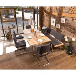 GWINNER Chaise cantilever Nina II - Cuir Toledo : Noir -Chaises Soldes 2022 1000213664 220701 022 MOOD DETAILS P000000001000213664 mood