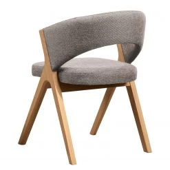 GWINNER Chaise à accoudoirs Susann - Tissu Florida : 118 Greige -Chaises Soldes 2022 1000213671 200529 06235300081 DETAILS P000000001000213671