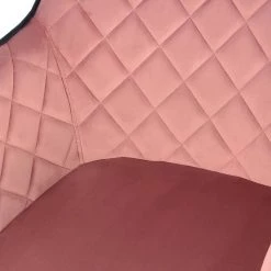 Kayoom Chaise à accoudoirs Amino - Velours / Acier - Rose / Doré -Chaises Soldes 2022 1000214199 200529 06045300169 DETAILS P000000001000214199