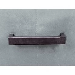 Kayoom Chaises à accoudoirs Eaden (lot de 2) - Velours / Fer - Noir - Gris -Chaises Soldes 2022 1000214201 200529 06050900187 DETAILS P000000001000214201