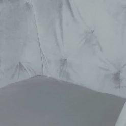 Kayoom Chaise à accoudoirs Eann - Velours / Fer - Noir - Gris -Chaises Soldes 2022 1000214206 200529 06054200232 DETAILS P000000001000214206