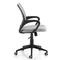 Furnitive Chaise de bureau Elrick - Nylon et mesh / Acier - Gris / Noir 11 Furnitive Chaise de bureau Elrick - Nylon et mesh / Acier - Gris / Noir -Chaises Soldes 2022 1000214311 200609 07300800003 DETAILS P000000001000214311