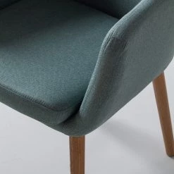 Mørteens Chaises à accoudoirs Nicholas XXL - Tissu Cors: Gris menthe - 1 chaise -Chaises Soldes 2022 1000215122 210115 06105800019 DETAILS P000000001000215122