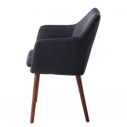 Mørteens Chaises à accoudoirs Nicholas I - Tissu Cors: Anthracite - 1 chaise -Chaises Soldes 2022 1000215123 201201 17422700011 DETAILS P000000001000215123