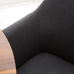 Mørteens Chaises à accoudoirs Nicholas I - Tissu Cors: Anthracite - 1 chaise -Chaises Soldes 2022 1000215123 210115 12245700035 DETAILS P000000001000215123