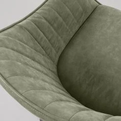 Red Living Chaises à accoudoirs Haslet II (2 él.) - Imitation cuir / Acier - Noir - Vert vintage -Chaises Soldes 2022 1000216170 200623 13442300086 DETAILS P000000001000216170