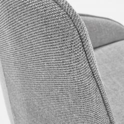 Loftscape Chaises capitonnées Hadley (lot de 2) - Tissu / Acier - Noir - Gris -Chaises Soldes 2022 1000216194 200623 13471700248 DETAILS P000000001000216194