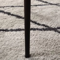 Fredriks Chaises Portola (lot de 2) - Cuir recyclé / Fer - Noir -Chaises Soldes 2022 1000216618 210217 17120700005 DETAILS P000000001000216618